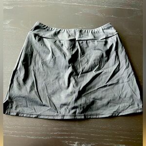 Black Athletic Mini Skort